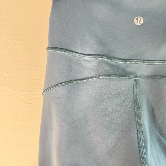 Lululemon In Movement 7/8 Tight Everlux 25" Utility Blue Size 4 W5ANXS - Picture 6 of 11